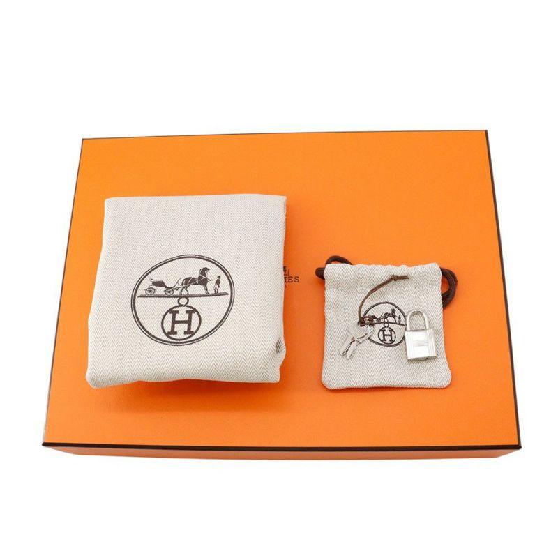 エルメス ハンドバッグ ピコタンロックPM ブラック/シルバー金具 トリヨンクレマンス K刻印 黒