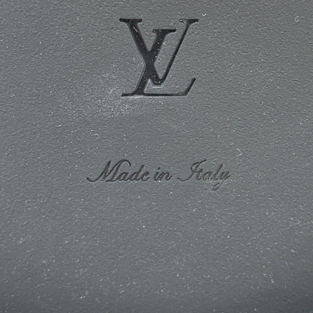 ルイヴィトン ローファー LV×YK アカデミーライン レザー レディースサイズ36 LOUIS VUITTON 靴 黒 ブラック 草間彌生