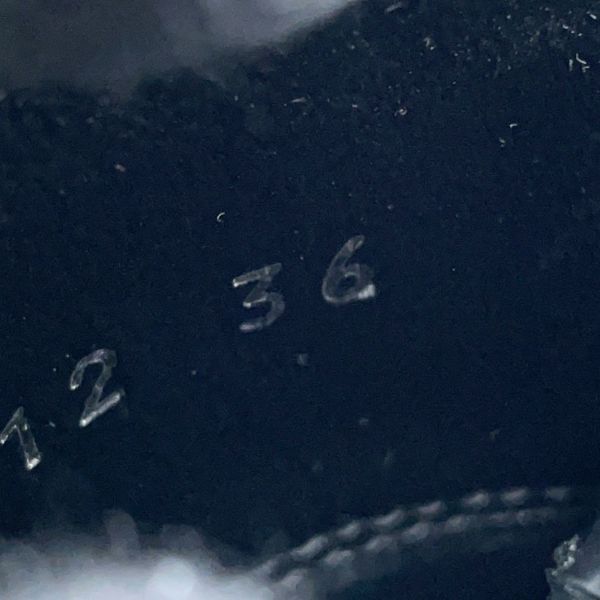 ルイヴィトン ローファー LV×YK アカデミーライン レザー レディースサイズ36 LOUIS VUITTON 靴 黒 ブラック 草間彌生