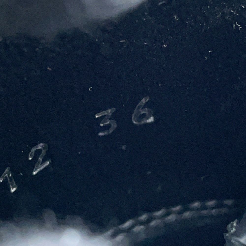 ルイヴィトン ローファー LV×YK アカデミーライン レザー レディースサイズ36 LOUIS VUITTON 靴 黒 ブラック 草間彌生