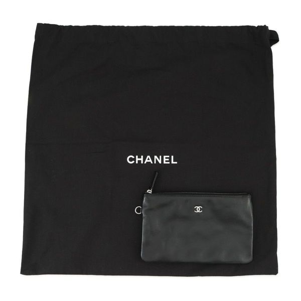 シャネル チェーンショルダーバッグ CHANEL 22 マトラッセ スモール シャイニーカーフレザー AS3261 ポーチ付き 黒