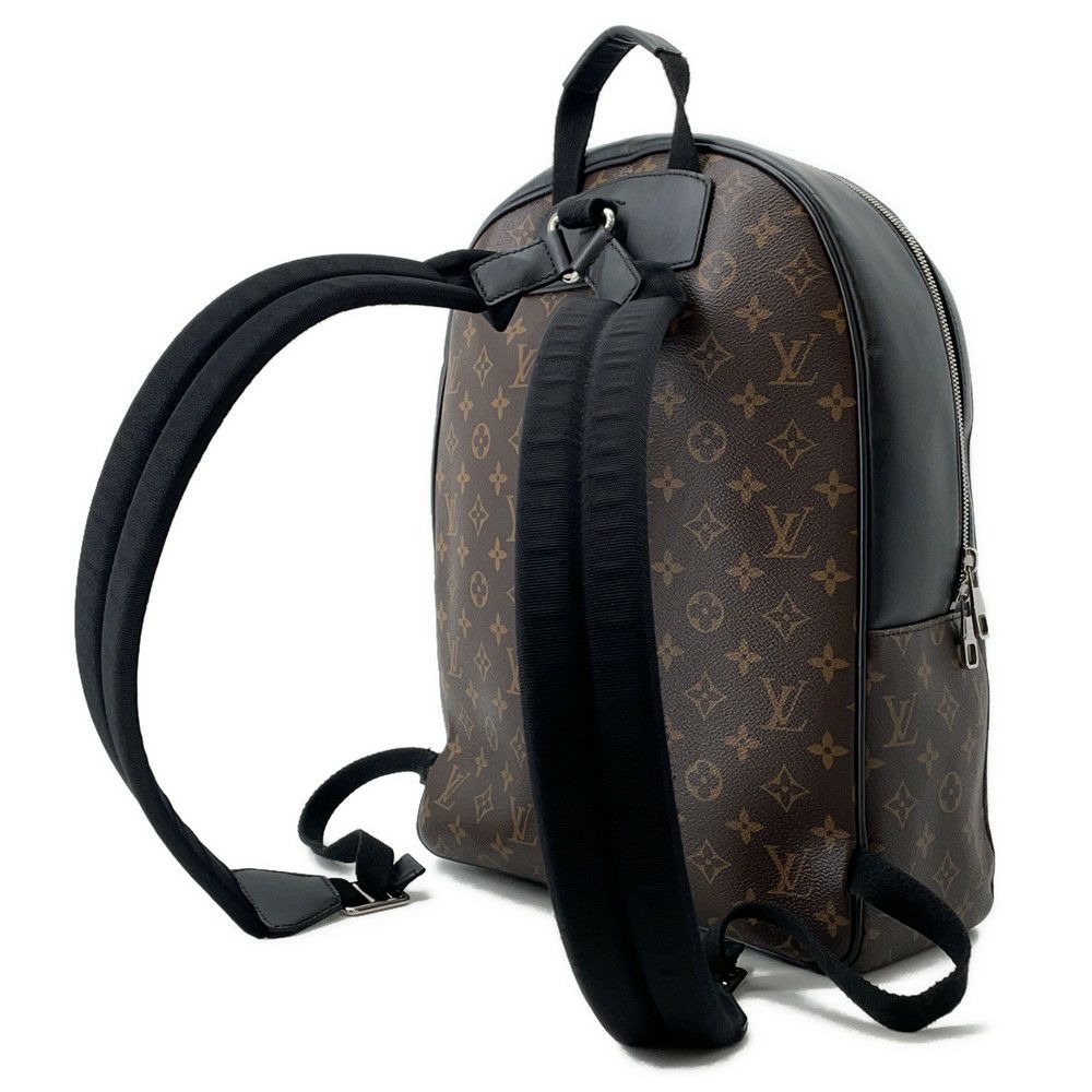 ルイヴィトン リュック モノグラム・マカサー ジョッシュ M41530 LOUIS VUITTON ヴィトン バックパック メンズ 黒 ブラック