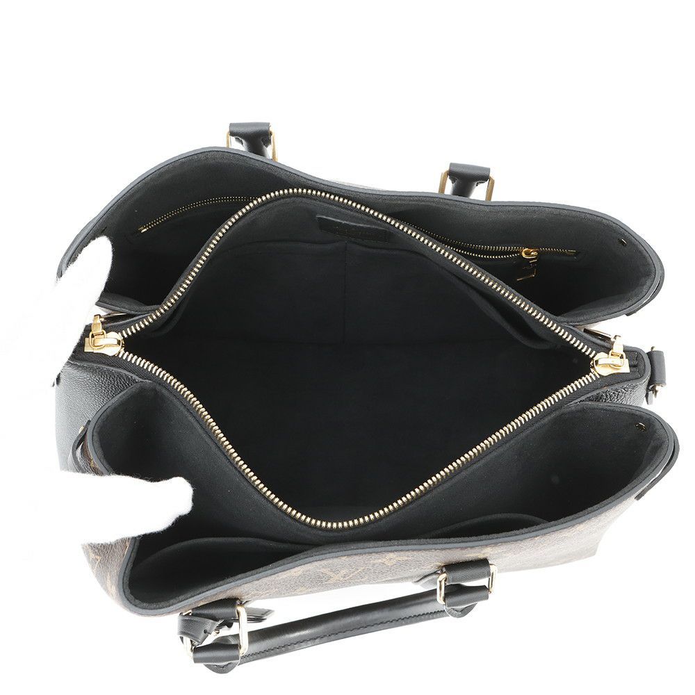 ルイヴィトン ハンドバッグ モノグラム・マカサー スフロ NV MM M44817 ヴィトン バッグ 2way ショルダー 黒 ブラック