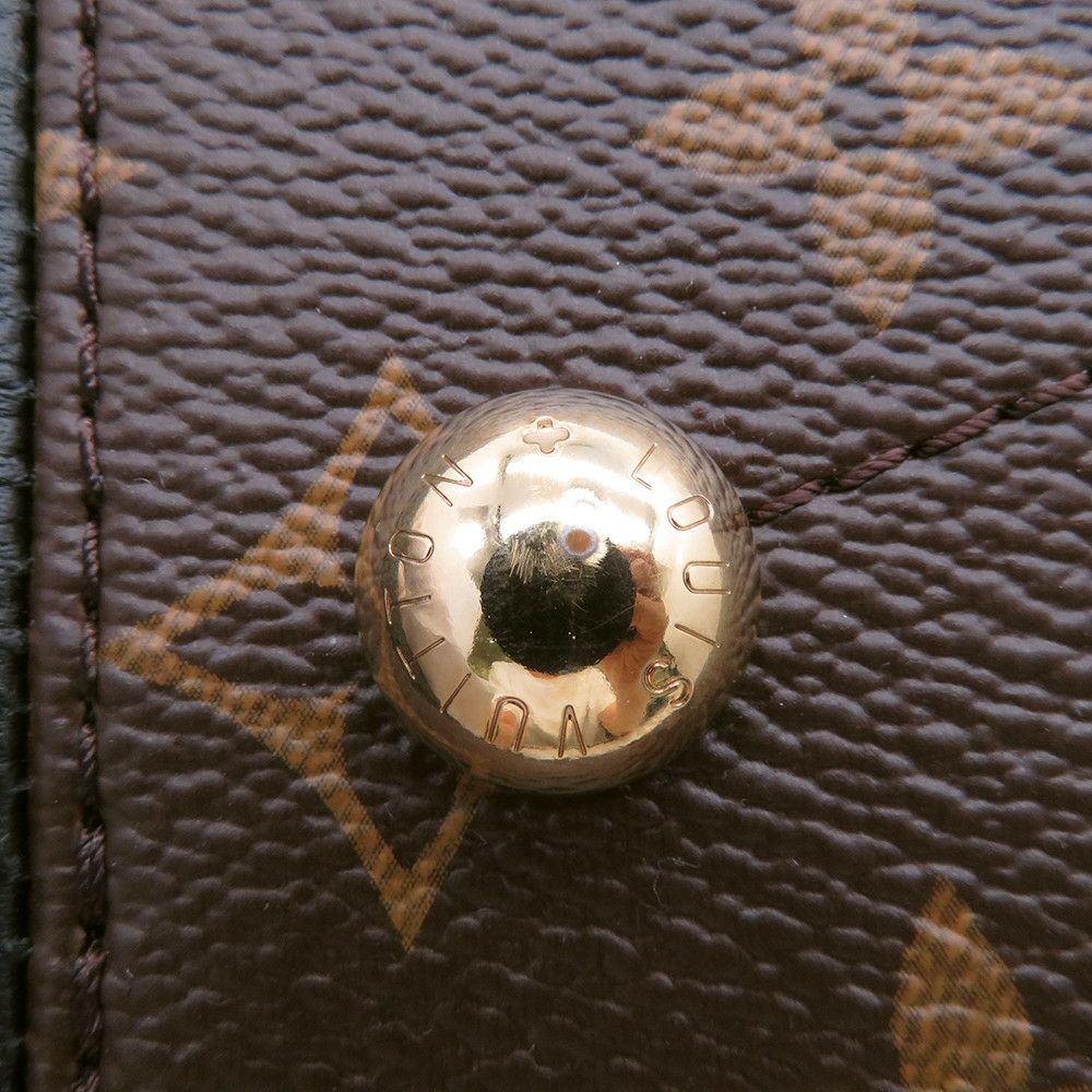 ルイヴィトン ハンドバッグ モノグラム・マカサー スフロ NV MM M44817 ヴィトン バッグ 2way ショルダー 黒 ブラック