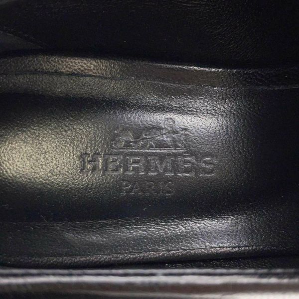エルメス パンプス グロリアス40 ブラック レザー レディースサイズ35 HERMES 靴 ヒール 黒 |  中古・新品ブランド販売ギャラリーレア公式通販