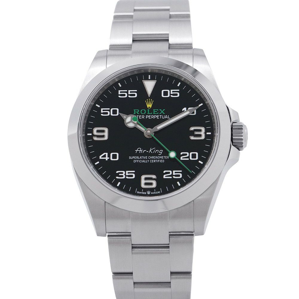ロレックス エアキング ランダムシリアル ルーレット 126900 ROLEX 腕時計 黒文字盤