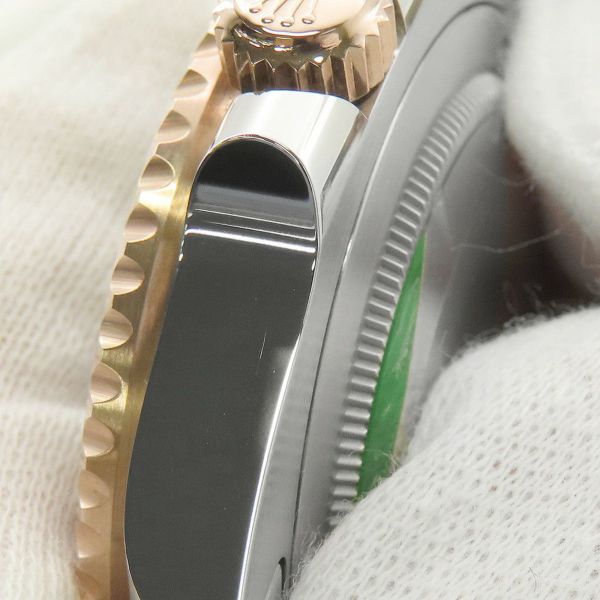 ロレックス GMTマスター2 デイト SS/K18PG 126711CHNR ROLEX 腕時計 エバーローズゴールド 黒文字盤