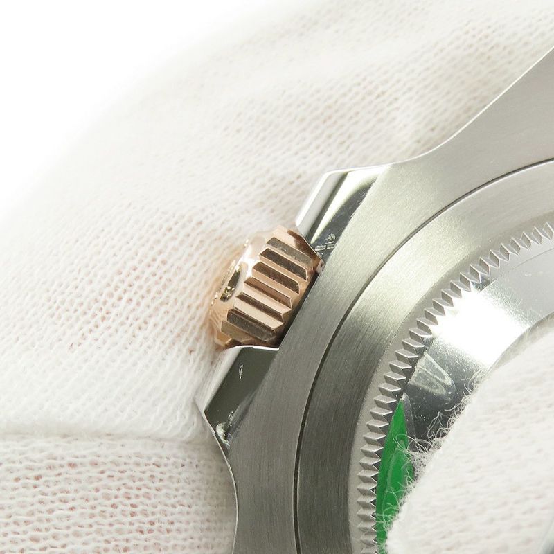 ロレックス GMTマスター2 デイト SS/K18PG 126711CHNR ROLEX 腕時計 エバーローズゴールド 黒文字盤