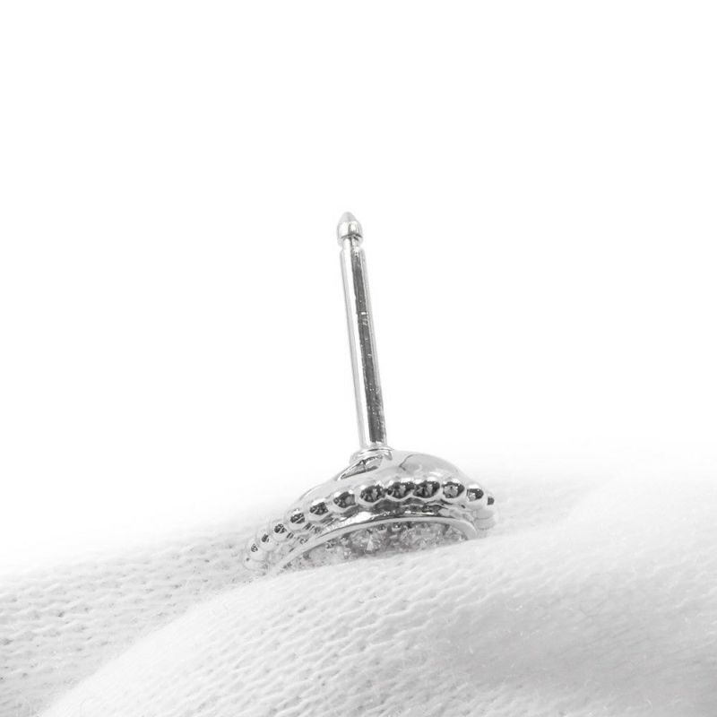 ブシュロン ピアス セルパンボエム 2モチーフ スタッズ アクアプレーズ 1P 1.53ct/1P 1.53ct ダイヤ 8P 計0.16ct/8P 計0.16ct K18WG