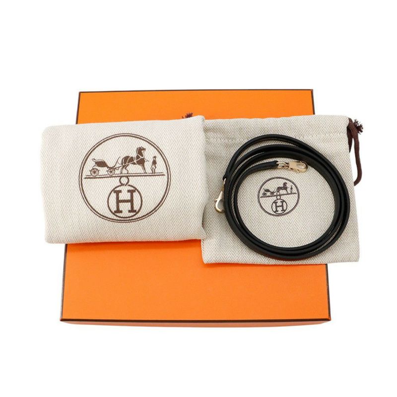 エルメス ミニケリー2 外縫い トリコロール ヴェールマングローブ/ブラック/グリパンタン/シャンパンゴールド金具 エプソン K刻印 2wayショルダー