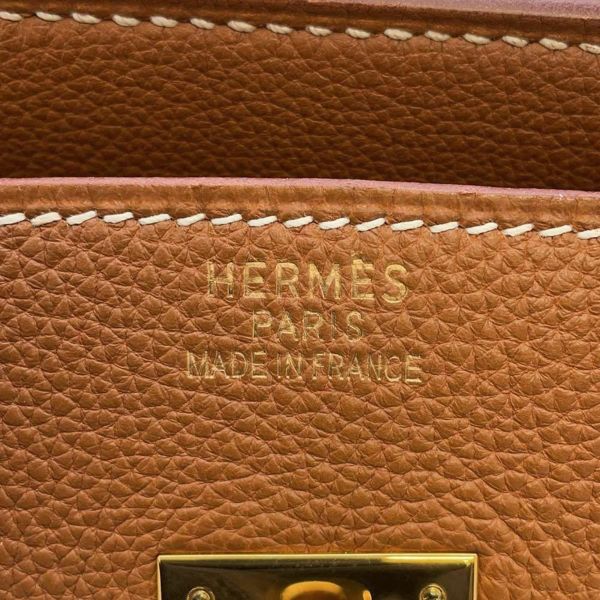 エルメス バーキン35 ゴールド/ゴールド金具 トゴ □G刻印 HERMES Birkin ハンドバッグ