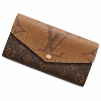 ルイヴィトン 長財布 モノグラム・ジャイアント リバース ポルトフォイユ・サラ M80726 LOUIS VUITTON ブラック 黒 |  中古・新品ブランド販売ギャラリーレア公式通販