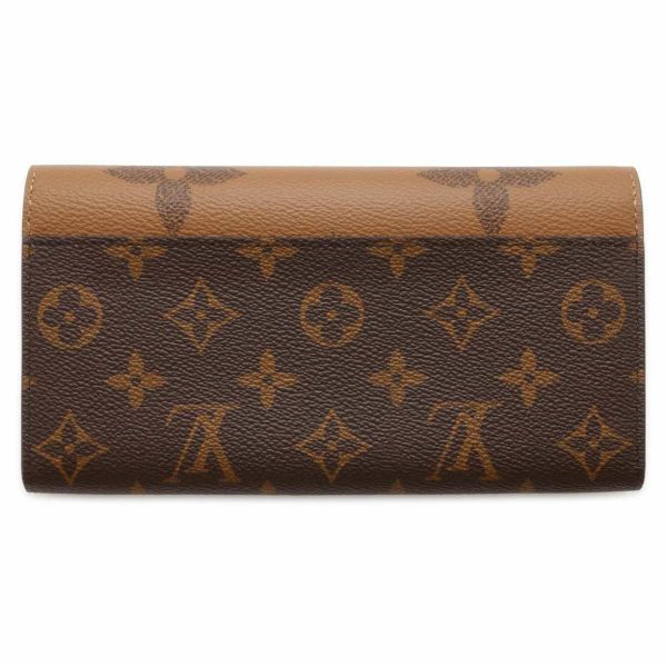 ルイヴィトン 長財布 モノグラム・ジャイアント リバース ポルトフォイユ・サラ M80726 LOUIS VUITTON ブラック 黒