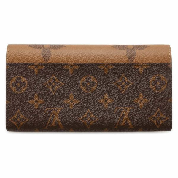 ルイヴィトン 長財布 モノグラム・ジャイアント リバース ポルトフォイユ・サラ M80726 LOUIS VUITTON ブラック 黒