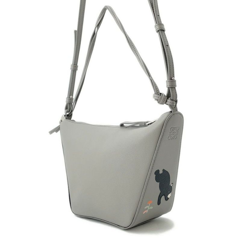 ロエベ ハンドバッグ スナ・フジタコラボ クマ ハンモック ホーボー ミニ A538G13X05 LOEWE 2way