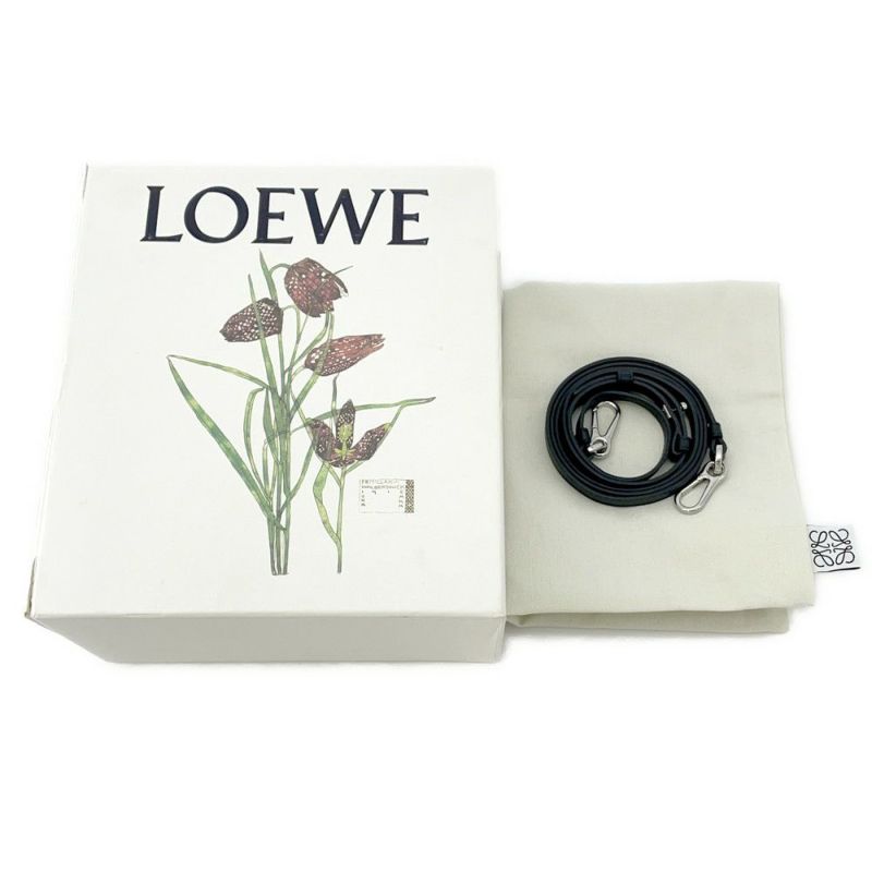 ロエベ ショルダーバッグ エレファント ミニ レザー 199.43.M93 LOEWE