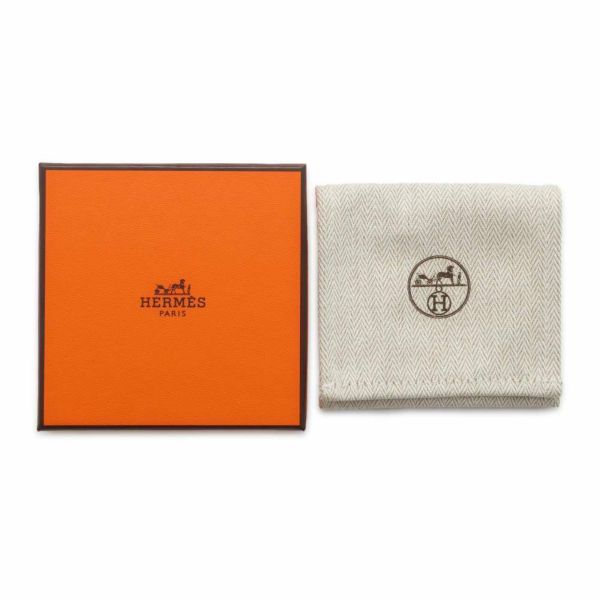 エルメス キーホルダー H・トゥ・スピード シルバー金具 HERMES キーリング