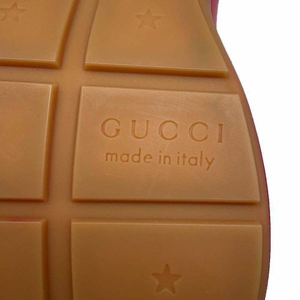 グッチ スニーカー ライトン シェリーライン メンズサイズ8 643491 GUCCI 靴 白