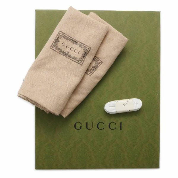 グッチ スニーカー ライトン シェリーライン メンズサイズ8 643491 GUCCI 靴 白