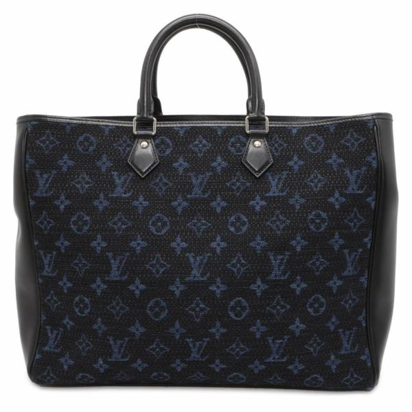 ルイヴィトン トートバッグ モノグラム・ジャガード グラン・サック M55203 LOUIS VUITTON ブラック 黒