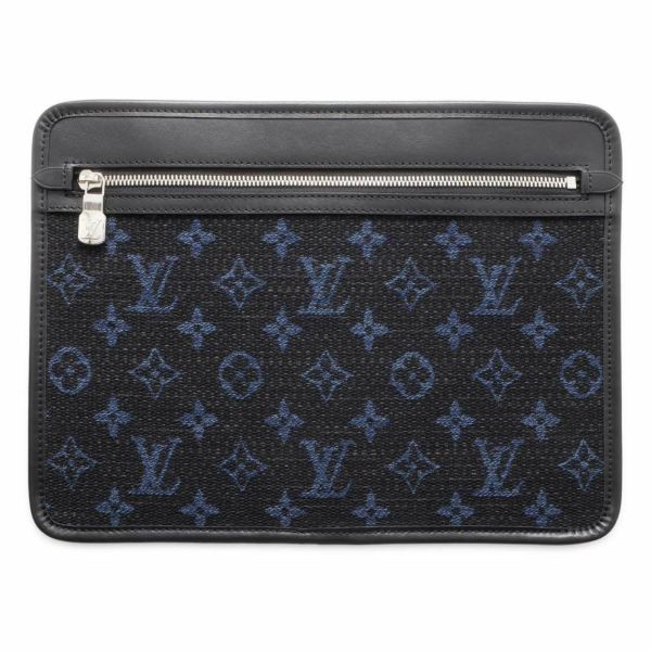 ルイヴィトン トートバッグ モノグラム・ジャガード グラン・サック M55203 LOUIS VUITTON ブラック 黒