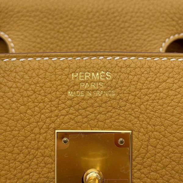 エルメス バーキン30 ナチュラルサブレ/ゴールド金具 トゴ W刻印 HERMES Birkin ハンドバッグ