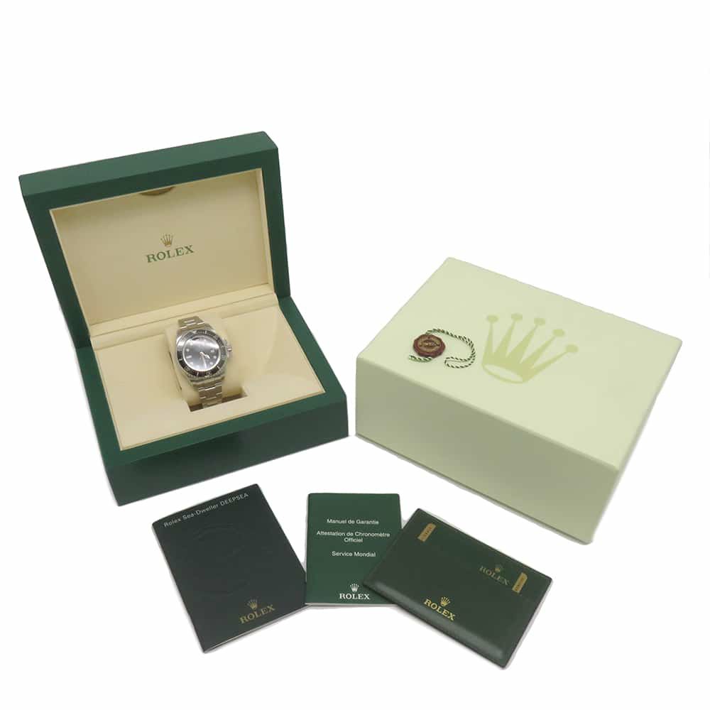 ロレックス シードゥエラー ディープシー 116660 V番 ルーレット ROLEX 腕時計 黒文字盤