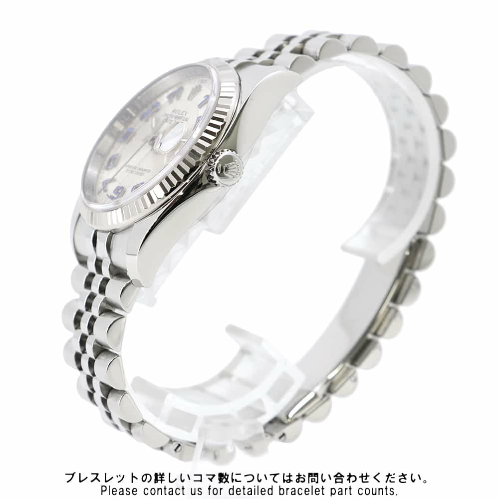 ロレックス デイトジャスト36 SS/K18WG 116234 シルバーデコレーション文字盤
