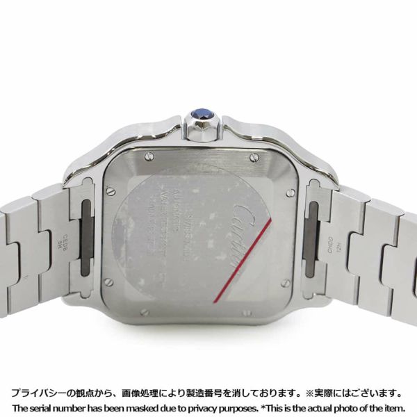 カルティエ サントス ドゥ カルティエ ウォッチ LM WSSA0018 Cartier 腕時計 シルバー文字盤