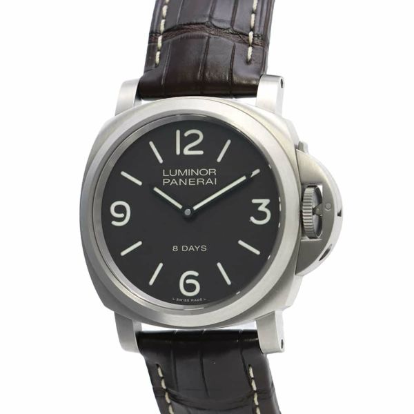 パネライ ルミノール ベース 8デイズ チタニオ PAM00562 PANERAI 腕時計 ウォッチ ブラウン文字盤