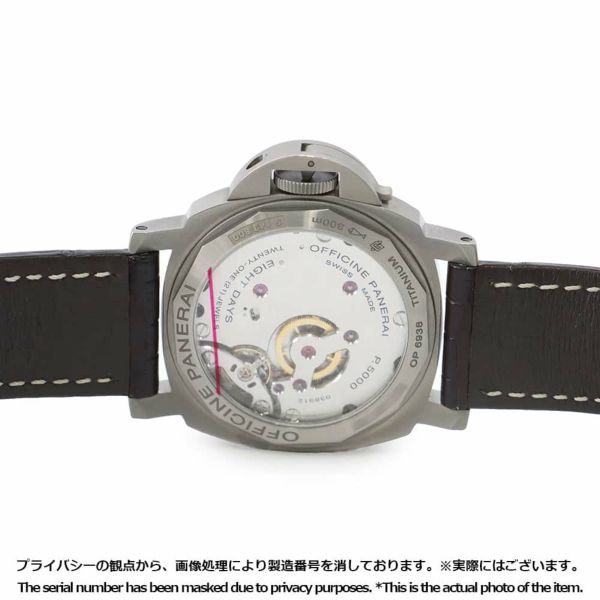 パネライ ルミノール ベース 8デイズ チタニオ PAM00562 PANERAI 腕時計 ウォッチ ブラウン文字盤