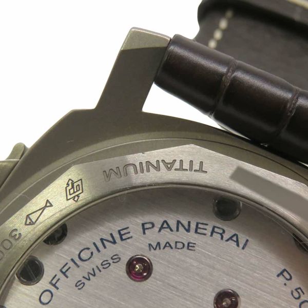 パネライ ルミノール ベース 8デイズ チタニオ PAM00562 PANERAI 腕時計 ウォッチ ブラウン文字盤