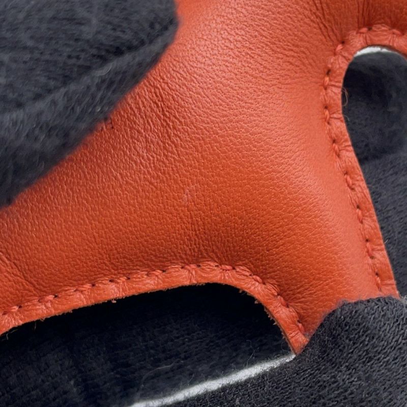 エルメス バッグチャーム ロデオPM コーネリアン /クレ/マグノリア ラムスキン/クリノラン B刻印