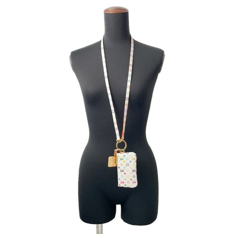 ルイヴィトン ポーチ モノグラム・マルチカラー LV × TM フォンホルダー M14099 LOUIS VUITTON ヴィトン 村上隆コラボ