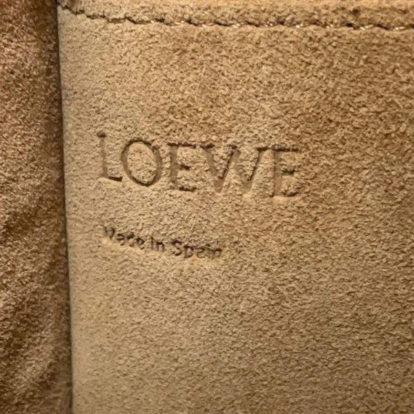 ロエベ ショルダーバッグ アナグラム ゲートバケットバッグ レザー LOEWE 2way 黒