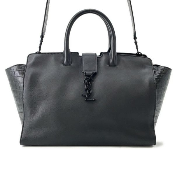 サンローランパリ ハンドバッグ ダウンタウン カバス 436832 SAINT LAURENT PARIS 2way 黒