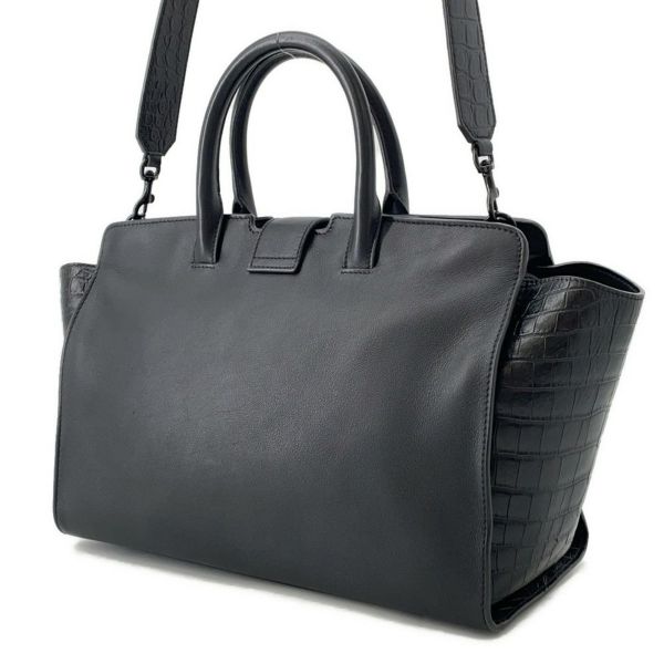サンローランパリ ハンドバッグ ダウンタウン カバス 436832 SAINT LAURENT PARIS 2way 黒