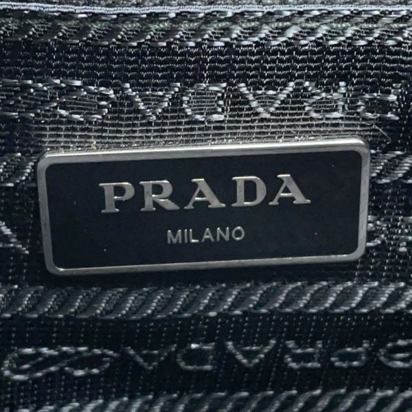 プラダ ショルダーバッグ トライアングルロゴ ナイロン 2VH251 PRADA 黒