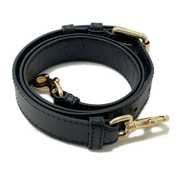 クリスチャン・ディオール ハンドバッグ グランドツアー  ボウリングバッグ クリンクルドカーフレザー M6000UNQD 2way 黒