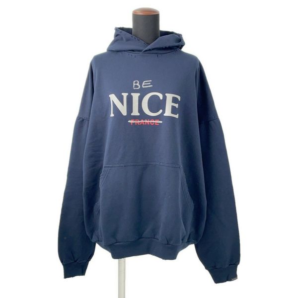 バレンシアガ パーカー ヴィンテージ加工 メンズサイズ1 761458 BALENCIAGA トップス