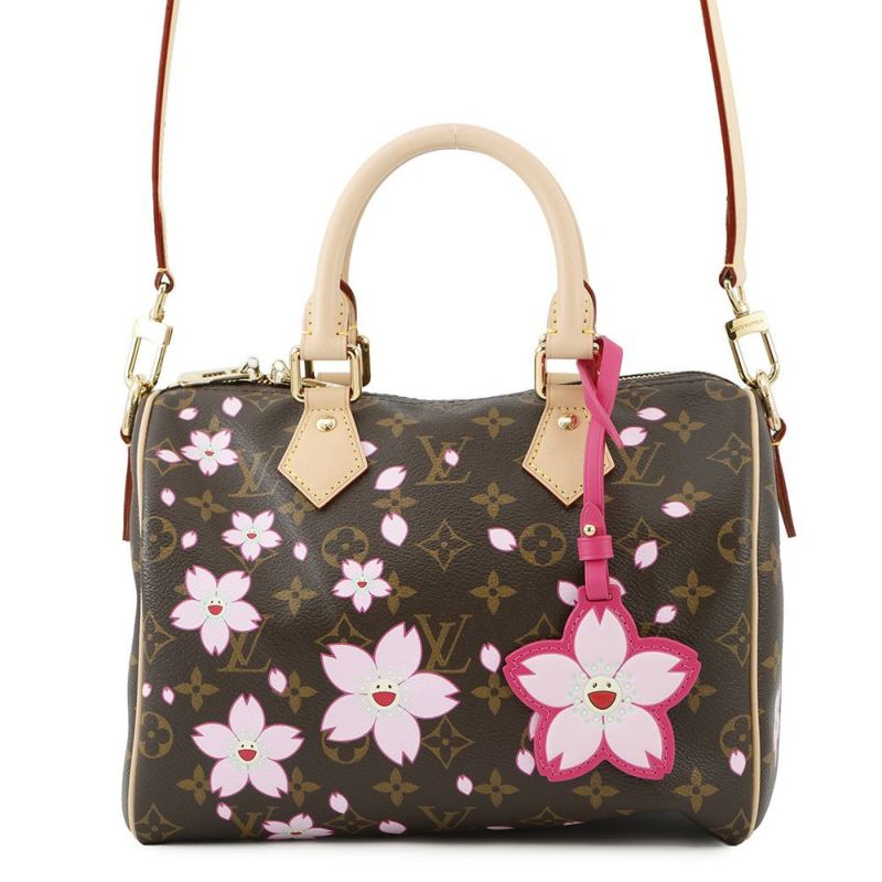 ルイヴィトン ハンドバッグ モノグラム LV × TM スピーディ・バンドリエール25 M14174 LOUIS VUITTON 村上隆 コラボ