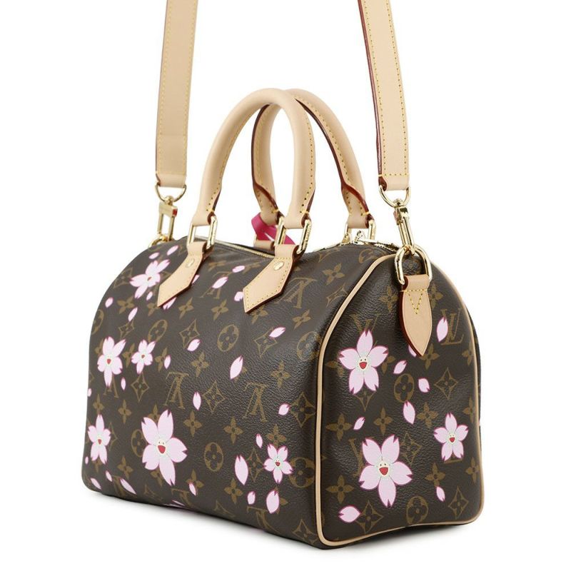 ルイヴィトン ハンドバッグ モノグラム LV × TM スピーディ・バンドリエール25 M14174 LOUIS VUITTON 村上隆 コラボ
