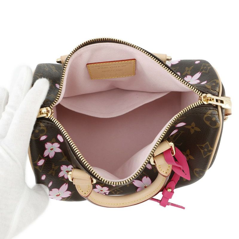 ルイヴィトン ハンドバッグ モノグラム LV × TM スピーディ・バンドリエール25 M14174 LOUIS VUITTON 村上隆 コラボ