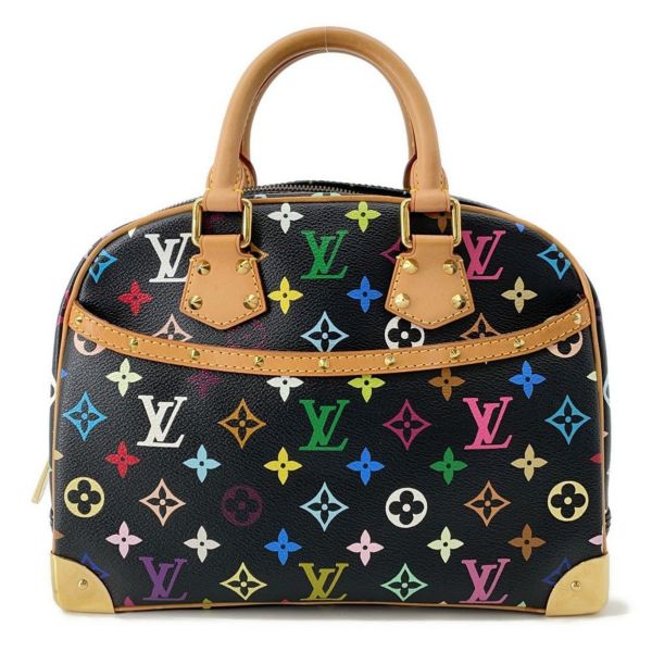 ルイヴィトン ハンドバッグ モノグラム・マルチカラー トゥルーヴィル M92662 LOUIS VUITTON ヴィトン バッグ ブラック 黒