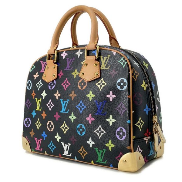 ルイヴィトン ハンドバッグ モノグラム・マルチカラー トゥルーヴィル M92662 LOUIS VUITTON ヴィトン バッグ ブラック 黒