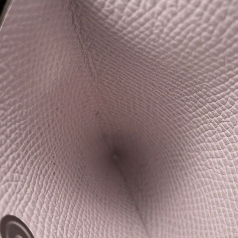 エルメス コインケース バスティア ヴェルソ オレンジ/モーヴペール エプソン W刻印 HERMES SPO