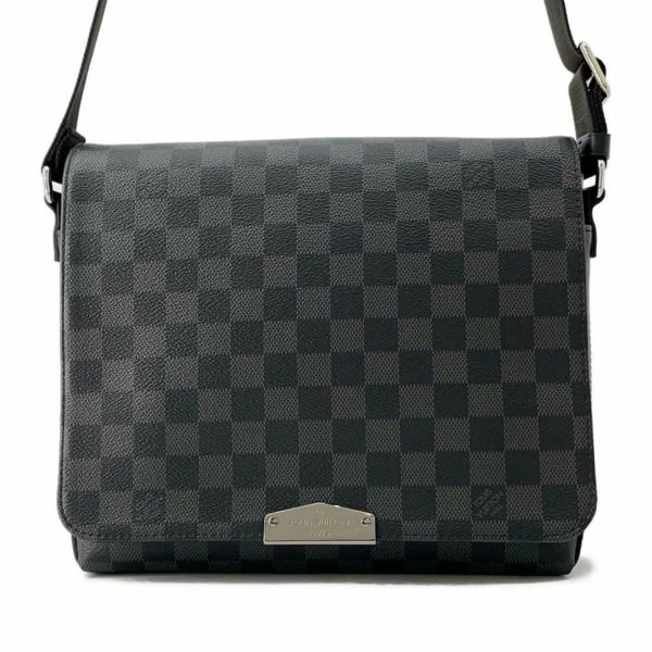 ルイヴィトン ショルダーバッグ ダミエ・グラフィット ディストリクトPM NV2 N40349 LOUIS VUITTON 黒 ブラック