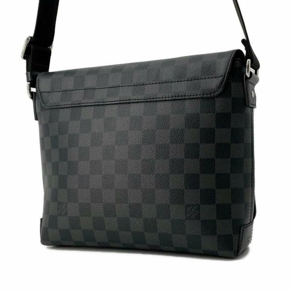 ルイヴィトン ショルダーバッグ ダミエ・グラフィット ディストリクトPM NV2 N40349 LOUIS VUITTON 黒 ブラック