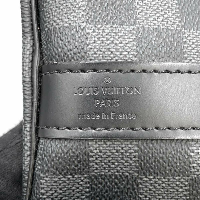 ルイヴィトン ボストンバッグ ダミエ・グラフィット キーポル・バンドリエール45 N41418 トラベル 旅行バッグ 黒 ブラック