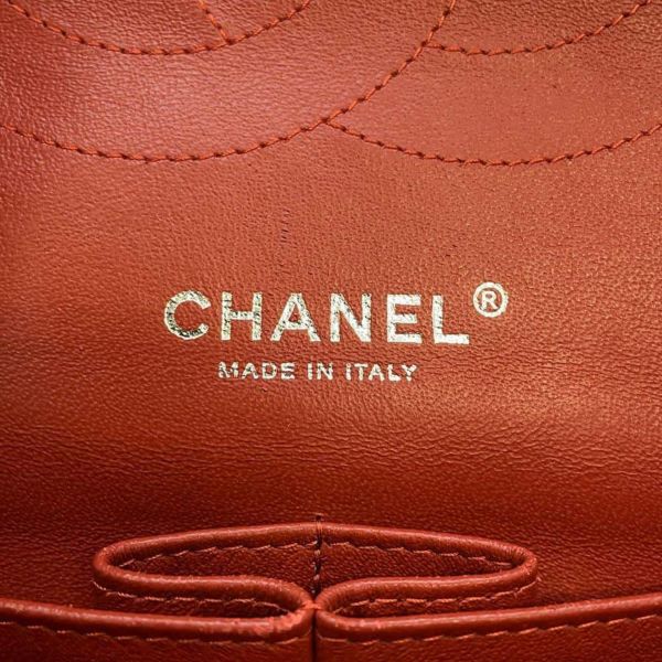 シャネル チェーンショルダーバッグ マトラッセ30 キャビアスキン ココマーク A58600 CHANEL バッグ 赤